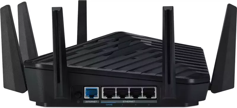Iнтернет роутер Acer Predator Connect W6 4xGE LAN 1x2.5GE WAN 1xUSB3.0 MU-MIMO Wi-Fi 6E gaming фото