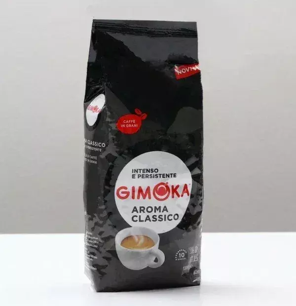 Кава в зернах Gimoka Aroma Classico 1 кг (8003012000930) фото