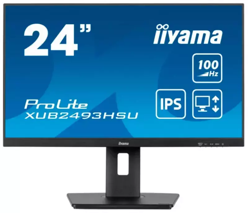 Монітор 23.8" Iiyama XUB2493HSU-B6 - фото - №0