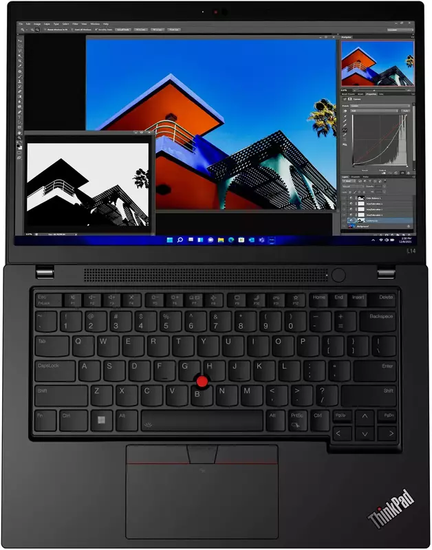 Ноутбук Lenovo ThinkPad L14 Gen 4 Thunder Black (21H10073RA) фото