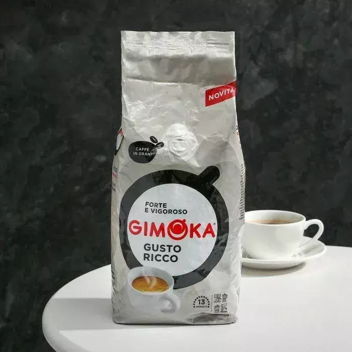 Кава в зернах Gimoka Bianco 1 кг (8003012000060) фото