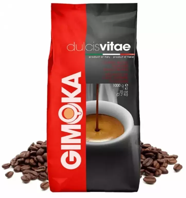 Кава в зернах Gimoka Dolcevita 1 кг (8003012000954) фото