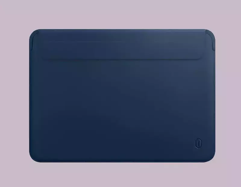 Чохол WIWU Skin Pro 2 Leather Sleeve for MacBook 13" (navy blue) фото