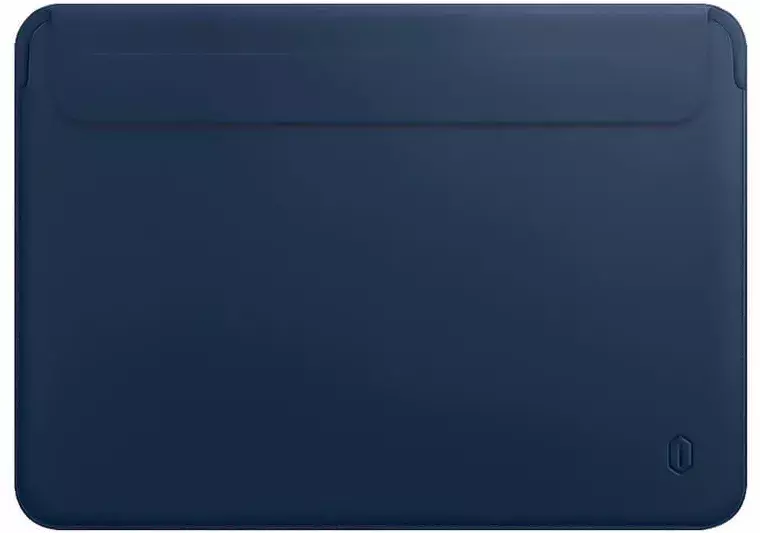 Чохол WIWU Skin Pro 2 Leather Sleeve for MacBook 13,6" (navy blue) фото