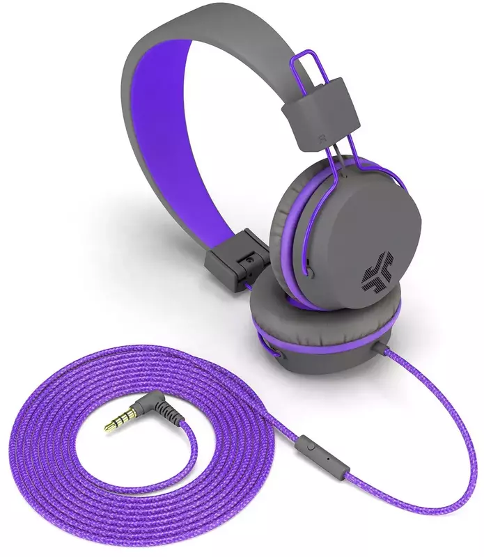 Дитячі навушники JLab JBuddies Studio Kids Grey Purple фото