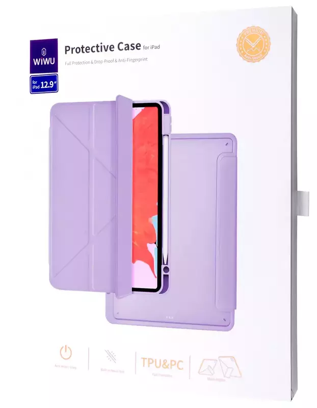 Чохол WIWU Defender Protectived Case для iPad 12,9 (purple) фото
