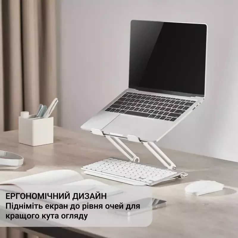 Підставка для ноутбука OfficePro LS380W (White Steel) фото