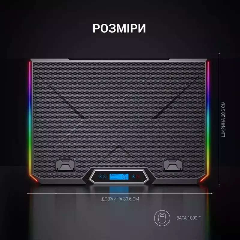 Підставка для ноутбука GamePro CP890 (Black) фото