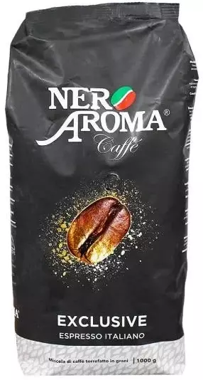 Кава в зернах Nero Aroma Exclusive 1 кг (8019650000829) фото