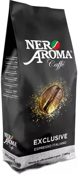 Кава в зернах Nero Aroma Exclusive 1 кг (8019650000829) фото