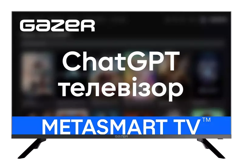Телевізор Gazer 32" HD MetaSmart Live Edition UA (TV32-HN1) фото