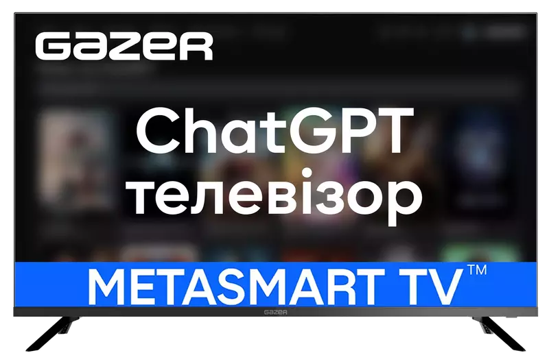 Телевізор Gazer 43" UHD MetaSmart Live Edition UA (TV43-UN1) фото