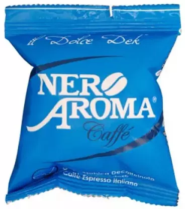 Кава в капсулах Nero Aroma Dolce Dek 7 г х 50 шт. (8019650000904) фото