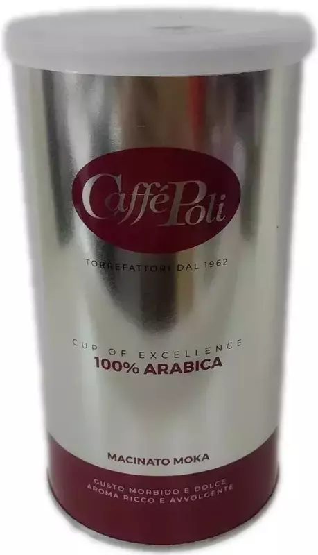 Кофе молотый Caffe Poli 100% Арабика 250 г (8019650000461) фото
