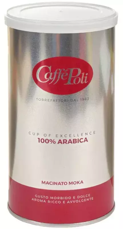 Кофе молотый Caffe Poli 100% Арабика 250 г (8019650000461) фото