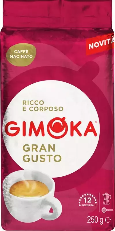 Кава мелена Gimoka Gran Gusto 250 г (8003012000015) фото