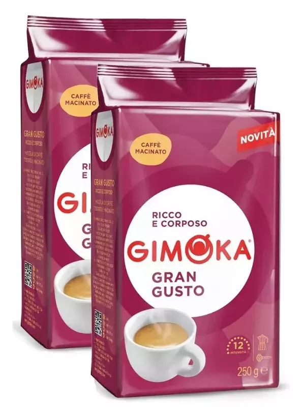 Кава мелена Gimoka Gran Gusto 250 г (8003012000015) фото