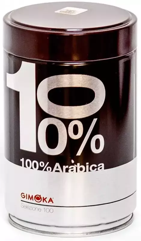 Кофе молотый Gimoka Lattina 100% Arabic 250 г (8003012000565) фото