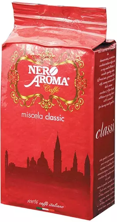 Кава мелена Nero Aroma Classic 250 гр. (8053264190521) фото
