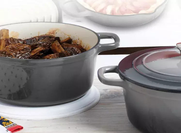 Каструля чавунна з кришкою MasterPro Unique, 1,8 л (BGMP-3830) - фото - №4