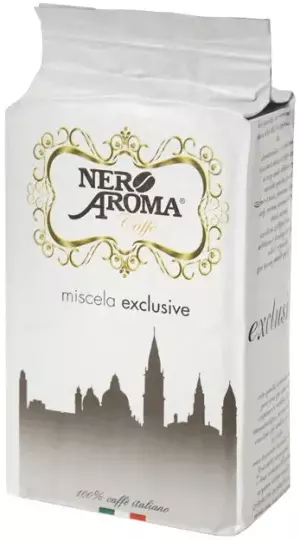 Кава мелена Nero Aroma Exclusive 250 гр (8053264190538) фото