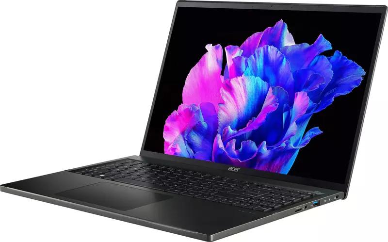 Ноутбук Acer Swift Edge 16 SFE16-43-R7PL Olivine Black (NX.KKZEU.004) фото