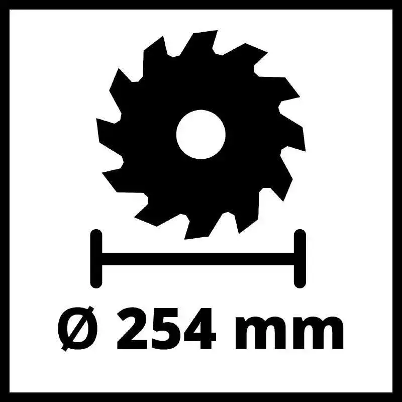 Пила настільна циркулярна Einhell TC-TS 2225 U, 254мм, 2200Вт (4340515) - фото - №7