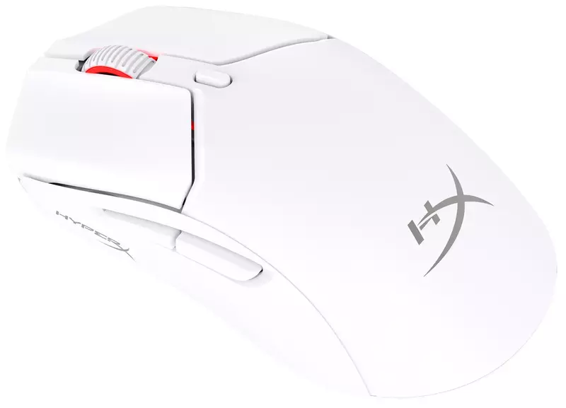 Ігрова комп'ютерна миша HyperX Pulsefire Haste 2 Mini Wireless (White) 7D389AA - фото - №2