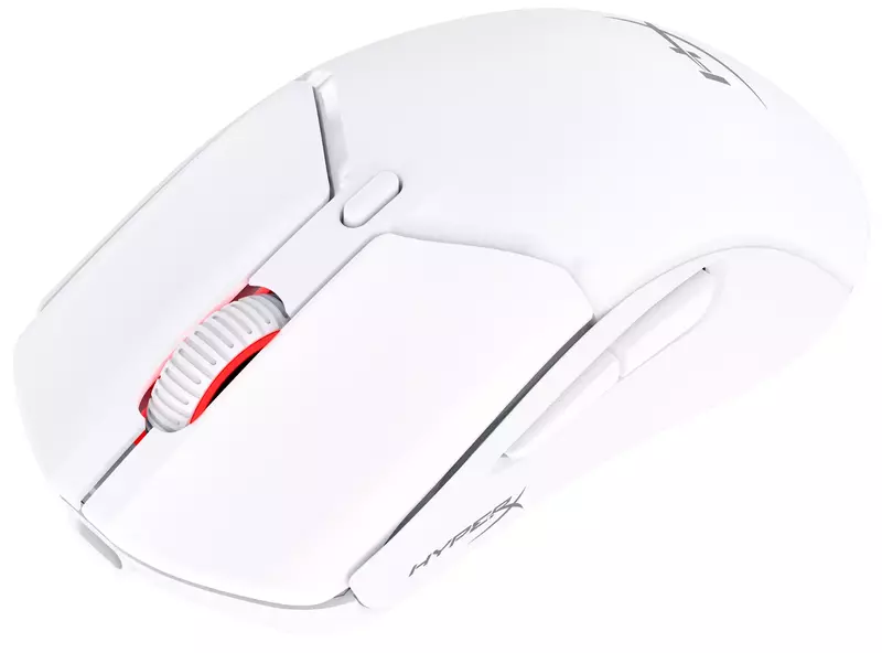 Ігрова комп'ютерна миша HyperX Pulsefire Haste 2 Mini Wireless (White) 7D389AA - фото - №3