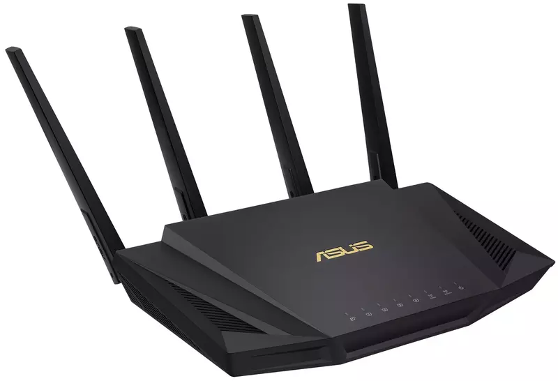 Акція Iнтернет роутер Asus RT-AX58U Wi-Fi 6 (2.4Gz/5Gz) 574+2402Мбит/с фото
