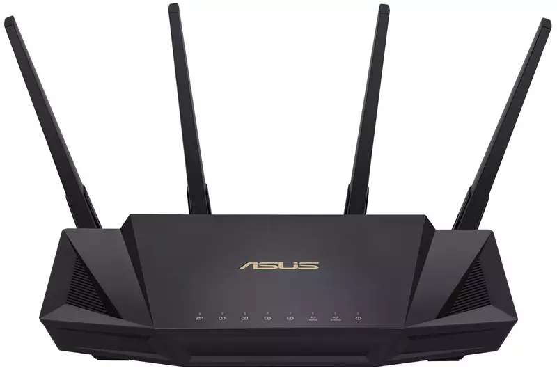 Акція Iнтернет роутер Asus RT-AX58U Wi-Fi 6 (2.4Gz/5Gz) 574+2402Мбит/с фото