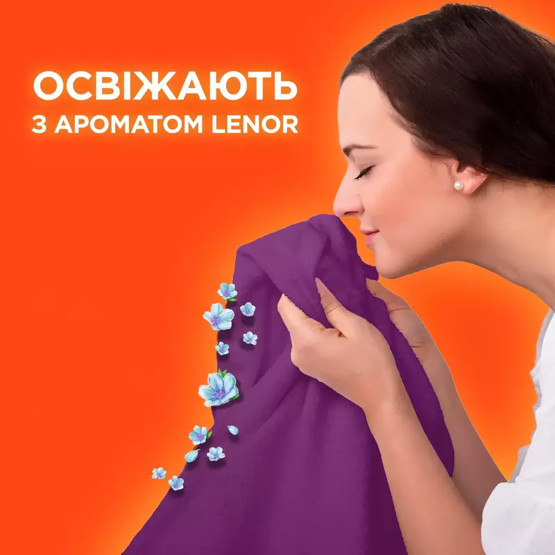 Капсули для прання Tide All-in-1 Lenor Color 58 шт - фото - №9