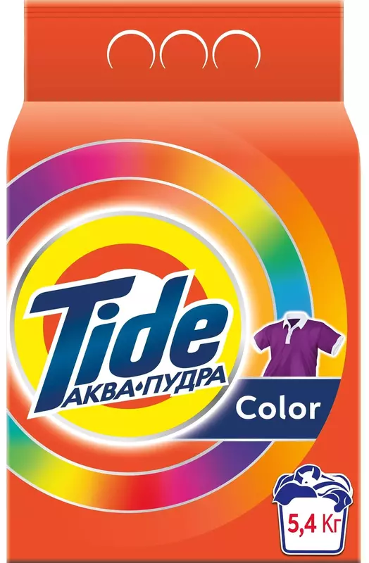 Пральний порошок Tide Аква-Пудра Color 5.4 кг фото