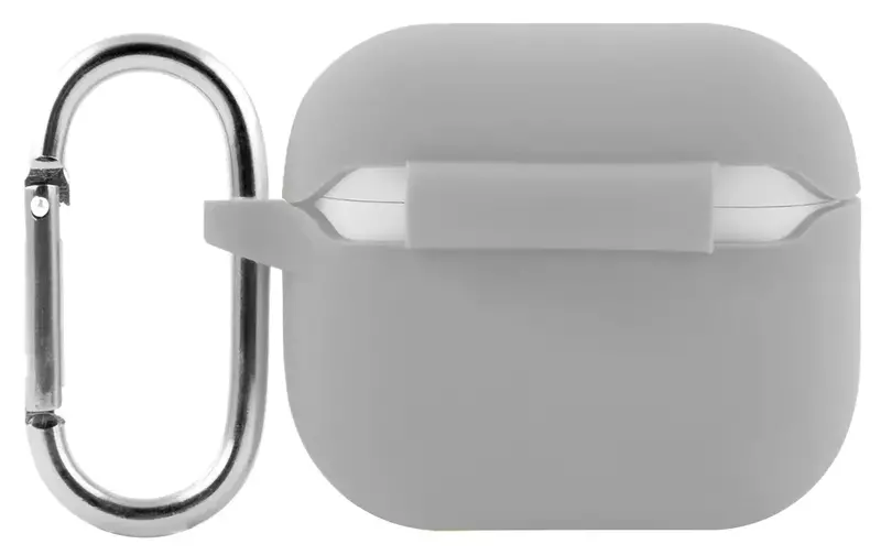 Чехол Silicone Case New for AirPods 3 (gray) фото