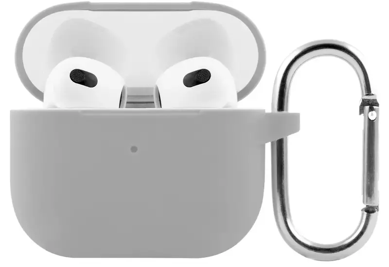 Чохол Silicone Case New for AirPods 3 (gray) фото
