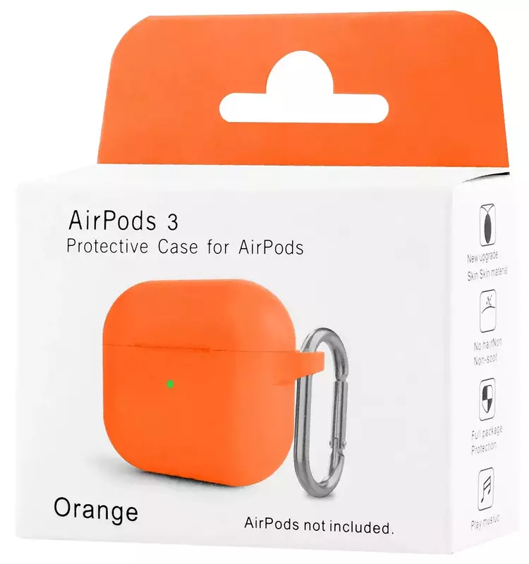 Чохол Silicone Case New for AirPods 3 (orange) фото