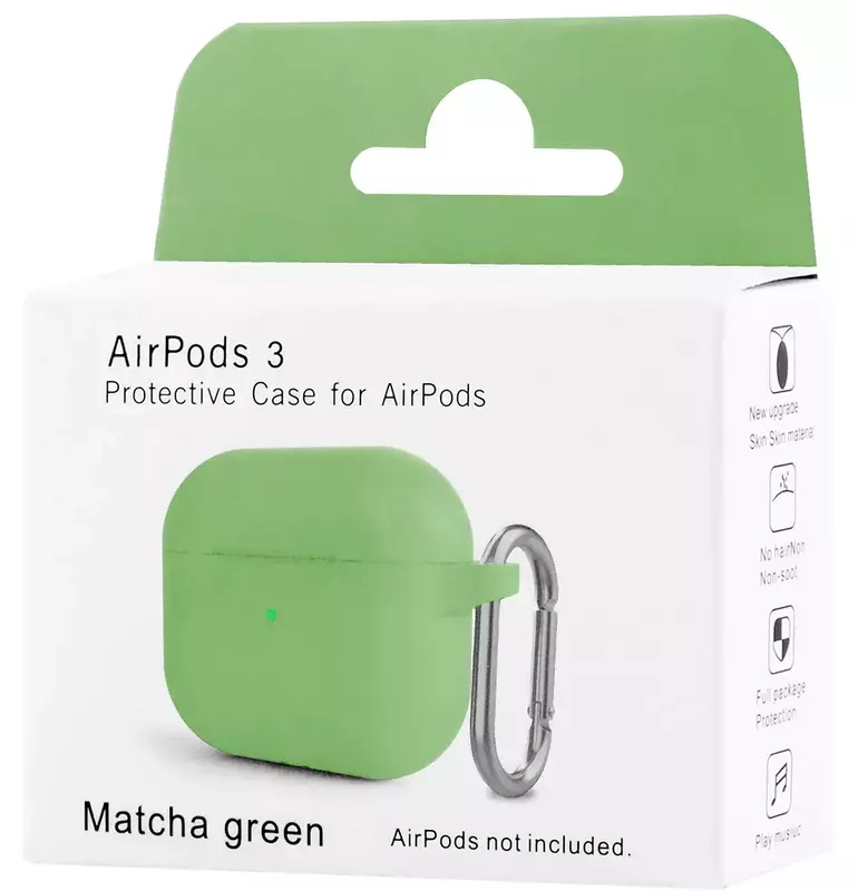 Чохол Silicone Case New for AirPods 3 (mint gum) фото