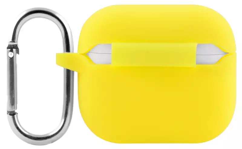 Чохол Silicone Case New for AirPods 3 (yellow) фото