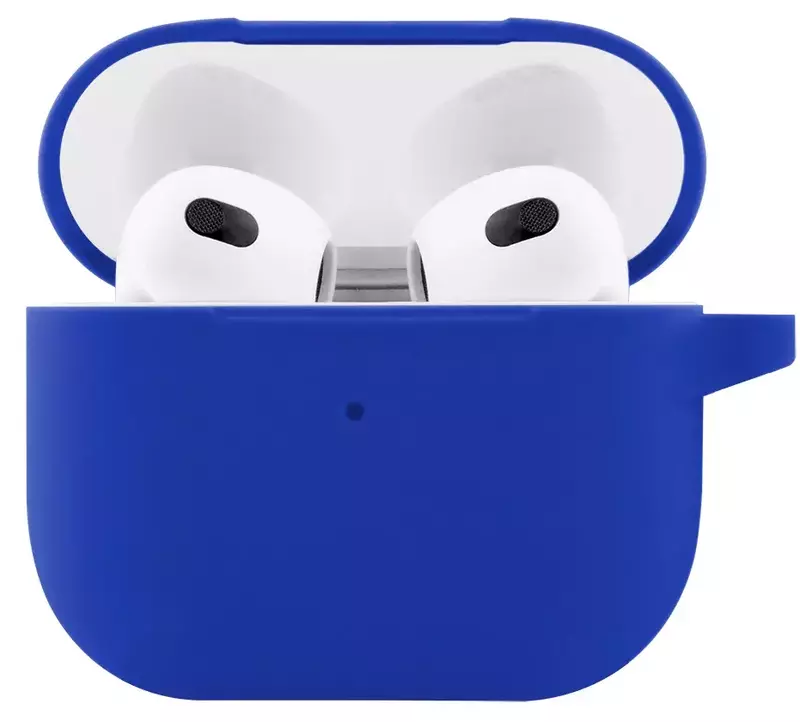 Чохол Silicone Case New for AirPods 3 (blue cobalt) фото