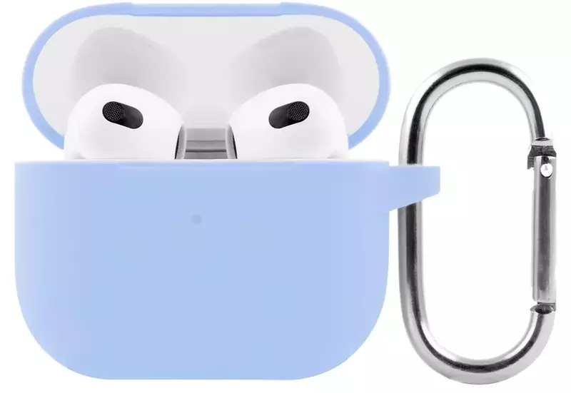Чохол Silicone Case New for AirPods 3 (sky blue) фото