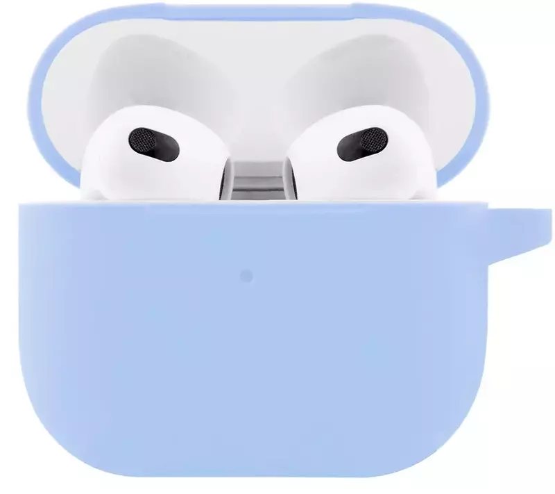 Чохол Silicone Case New for AirPods 3 (sky blue) фото