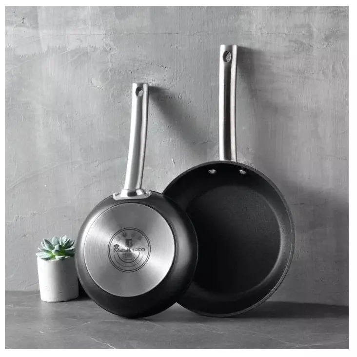 Сковорода MasterPro Foodies collection, 28 см (BGMP-3553) - фото - №5