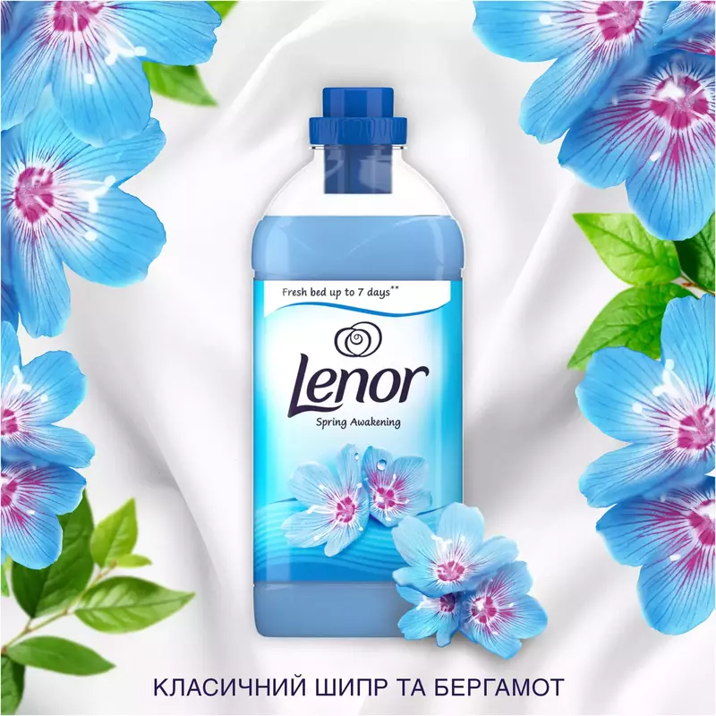 Кондиціонер для білизни Lenor Пробудження весни 1600 мл фото