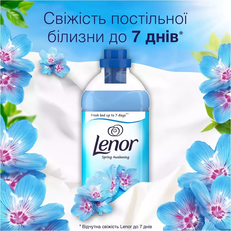 Кондиціонер для білизни Lenor Пробудження весни 1600 мл фото