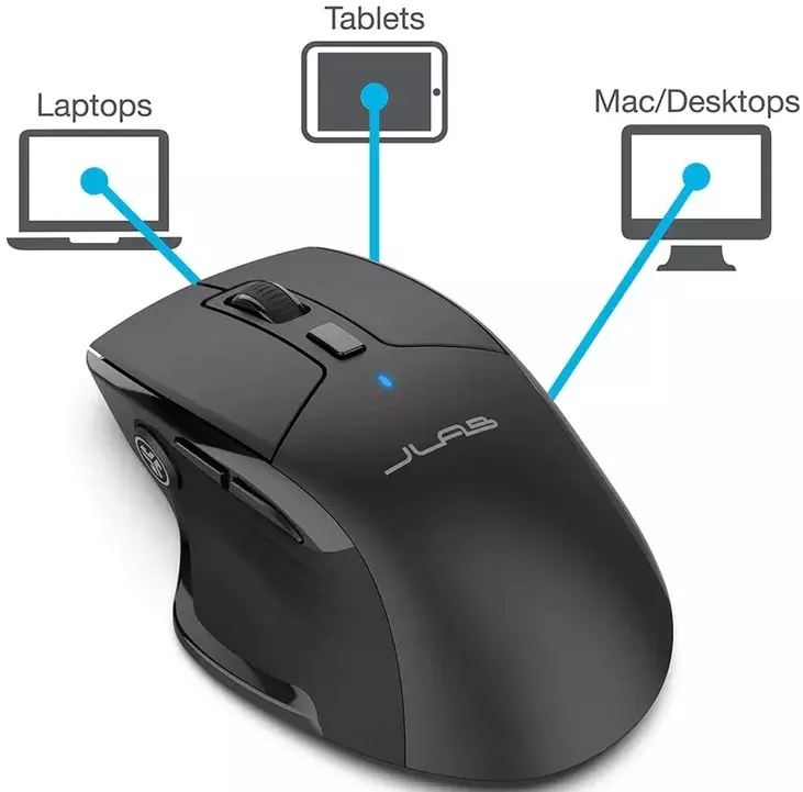 Ігрова миша JLab JBuds Mouse (Black) - фото - №4