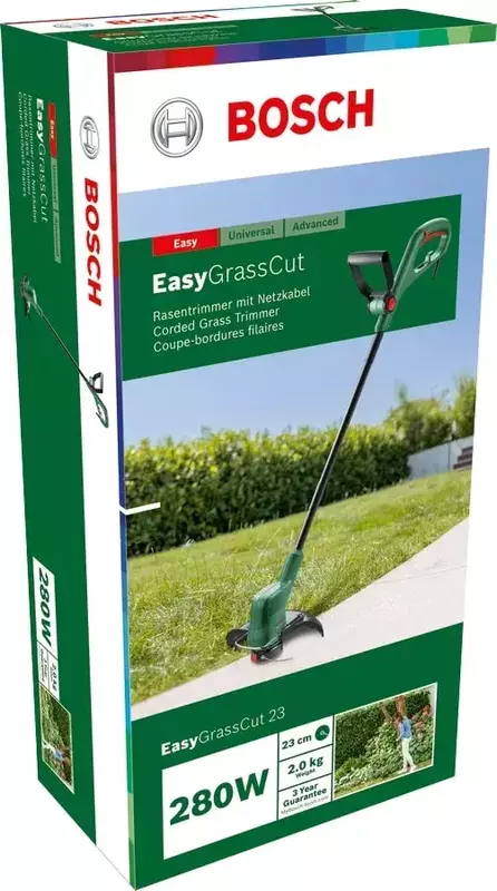 Тример садовий електричний Bosch EasyGrassCut 23, 280 Вт, 23см фото