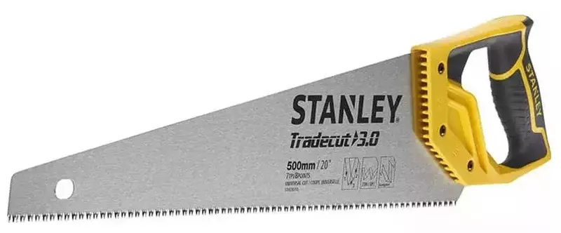 Ножівка по дереву Stanley Tradecut 500мм, 11TPI фото