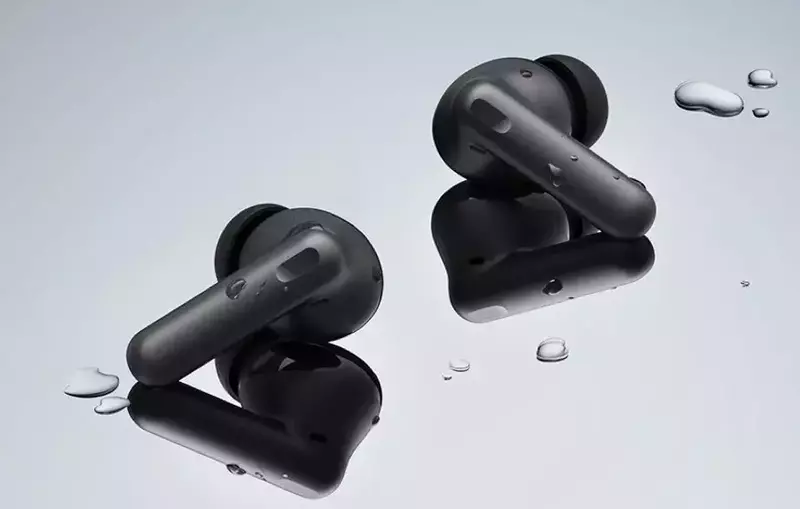 Бездротові навушники Realme Buds T300 (Stylish Black) фото