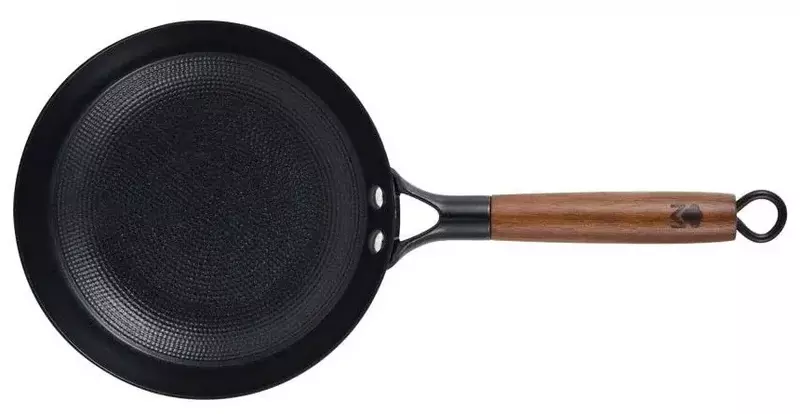 Сковорода чугунная MasterPro Odin, 24 см (BGMP-3816) - фото - №1