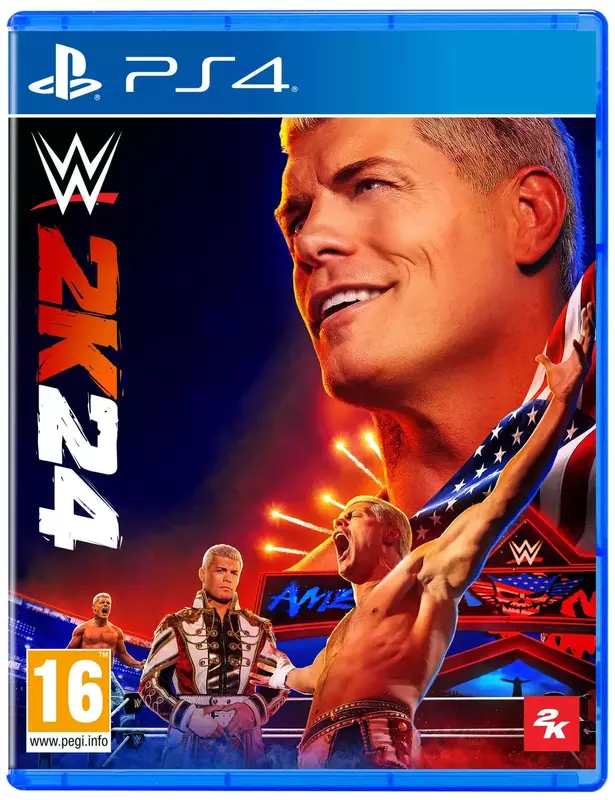 Диск WWE 2K24 (Blu-ray) для PS4 фото